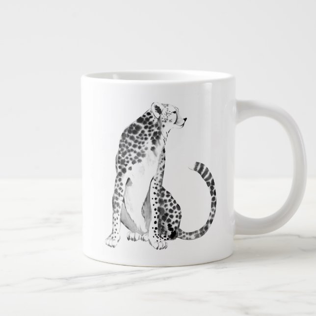 Grande Tasse Chrome Cheetah (Droite)