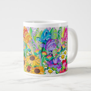 Grande Tasse Ciel du jardin de Ladybug