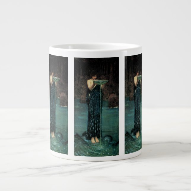 Grande Tasse Circe Invidiosa par John William Waterhouse (Devant)