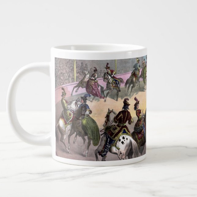 Grande Tasse Cirque Grand Finale, Cirque 1872. (Gauche)