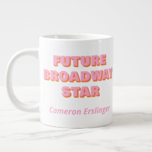Grande Tasse Citation d'acteur de star de Broadway personnalisé