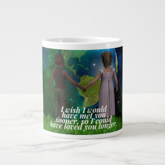 Grande Tasse Citation d'amour romantique profond