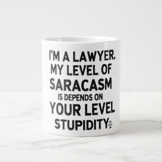 Grande Tasse Citation d'avocat sarcastique