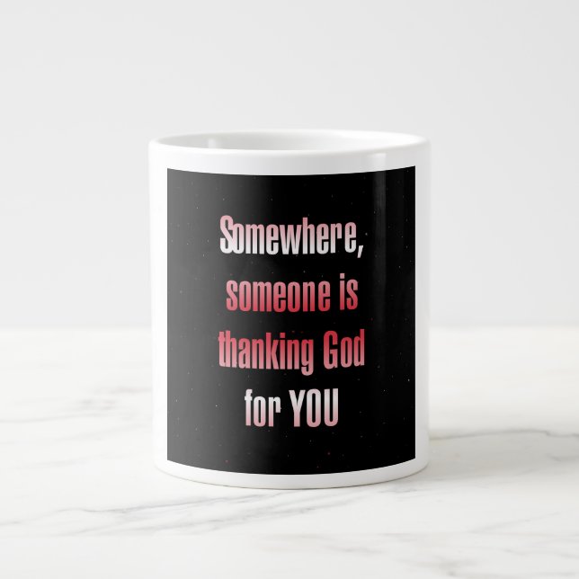 Grande Tasse Citation d'encouragement # 138 (Devant)