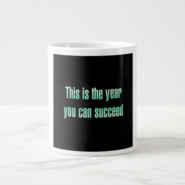 Grande Tasse Citation d'encouragement # 230 (Devant)