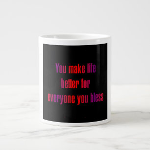 Grande Tasse Citation d'encouragement # 338