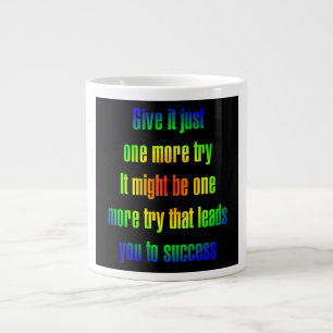 Grande Tasse Citation d'encouragement # 37