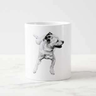 Grande Tasse Citrouille-Chemin, Oreilles vers le haut