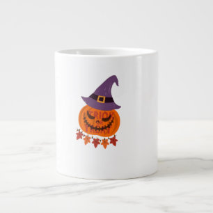 Grande Tasse Citrouille Trick OU Traiter Halloween Spécial