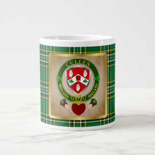 Grande Tasse Claddagh Cullen/O'Cullen Irish Shield