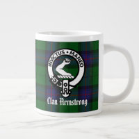 Clan Armstrong Crest Badge et Tartan