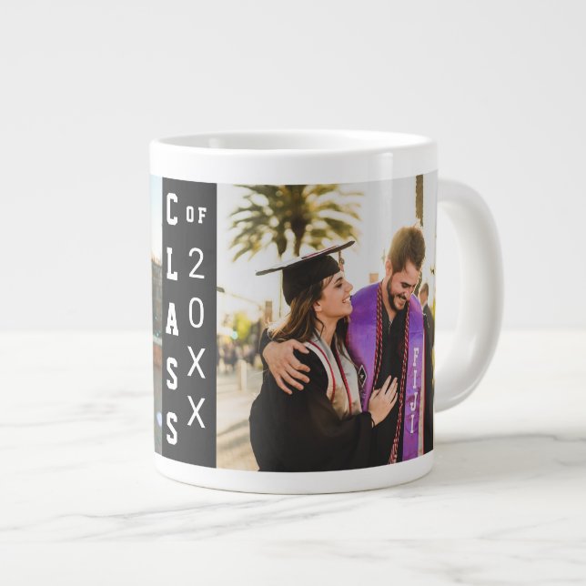 Grande Tasse Classe de 2 diplômes photo (Devant droit)