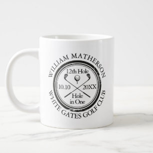 Grande Tasse Classique "Trou en un" Golf personnalisé