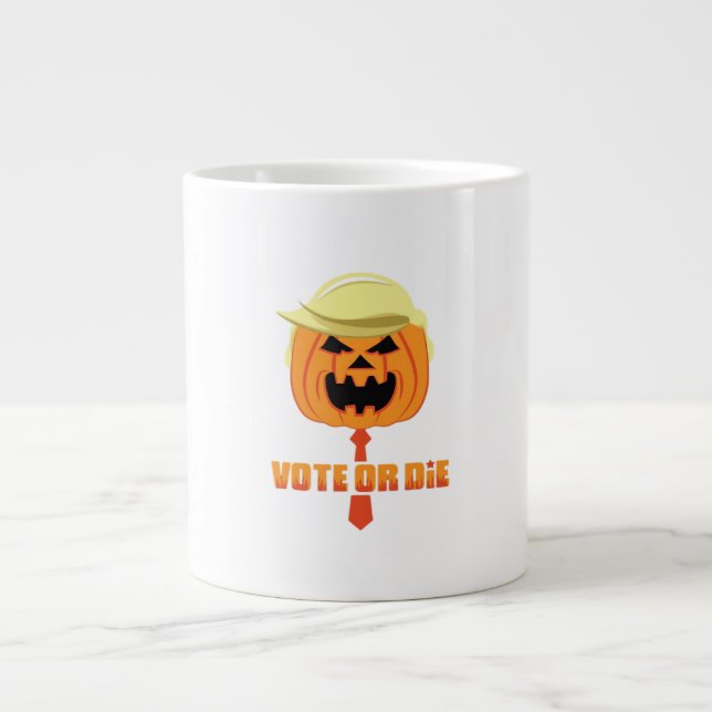 Grande Tasse Classique Trumpkin Pour Halloween (Devant)