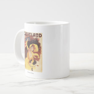 Grande Tasse Cleveland Bicyclette Américaine en jaune