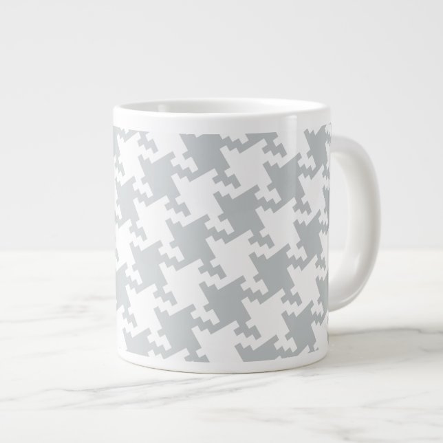 Grande Tasse Cliquez sur Personnaliser pour modifier Gris en co (Devant droit)