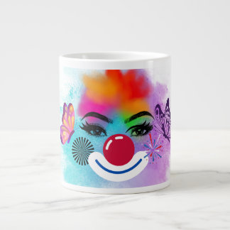 Grande Tasse Clown et maquillage