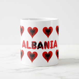 Grande Tasse Coeurs albanais