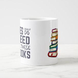 Grande Tasse Collecteur de livres amusant   Addicité à la lectu