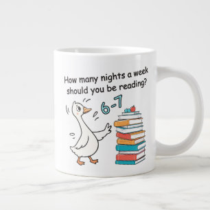 Grande Tasse Combien de soirs par semaine devriez-vous lire 6-7