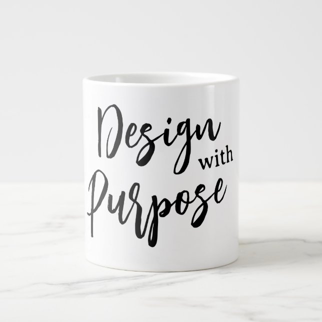 Grande Tasse Conception à dessein  (Devant)