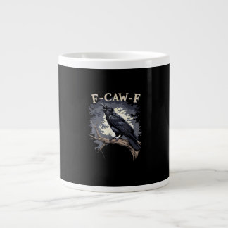 Grande Tasse Conception créative et décontractée d'oiseau corbe