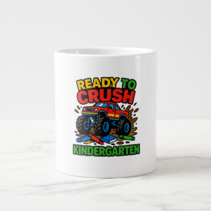 Grande Tasse Conception de camion monstre pour la maternelle