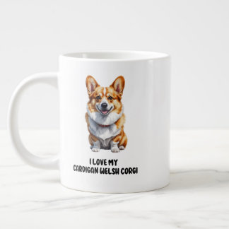 Grande Tasse Conception de Corgi gallois Cardigan