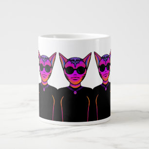 Grande Tasse Conception de personnages félins
