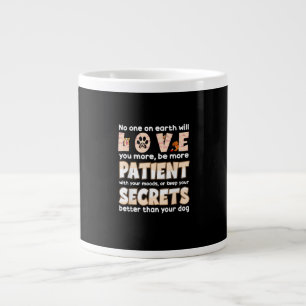 Grande Tasse Conception de sauvetage d'animaux Love You More