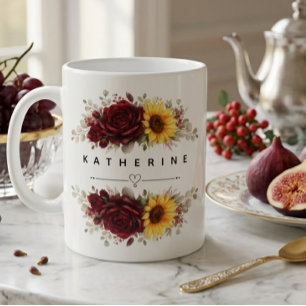 Grande Tasse Conception de titre brumeux élégant d'esthétique m