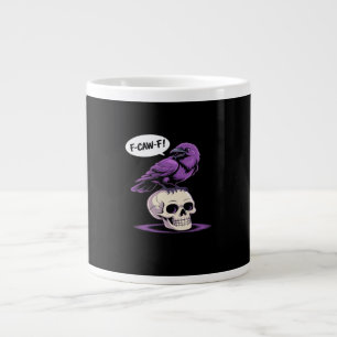 Grande Tasse Conception graphique d'humour d'Halloween crâne de