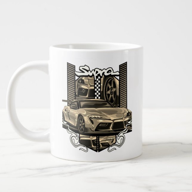Grande Tasse Conception moderne de vecteur de voiture (Gauche)