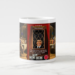 Grande Tasse confessions d'un président sur un stand de vérité
