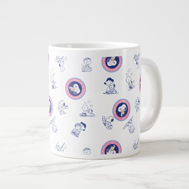 Grande Tasse Confort et sécurité | Confort et Motif de sécurité (Devant droit)