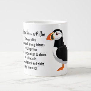 Grande Tasse Conseil d'un design Puffin
