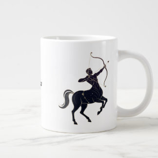 Grande Tasse Constellation du Sagittaire - Art linéaire du zodi