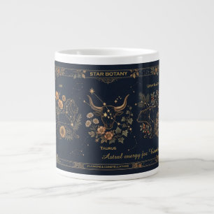 Grande Tasse Constellations Vintage : Star Botany Or et Nuit