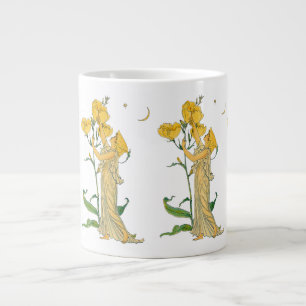 Grande Tasse Conte de fées vintage, Primevère, Walter Crane