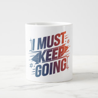Grande Tasse "Continue Go : Daily Motivation Mug"