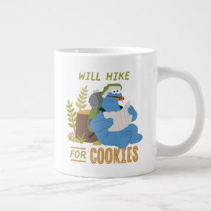 Grande Tasse Cookie Monster   fera de la randonnée pour des coo