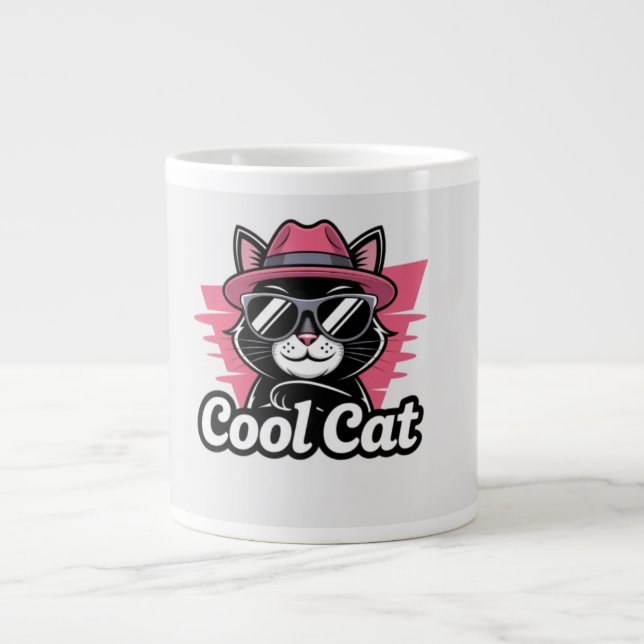 Grande Tasse Cool Cat Swagger (Devant)