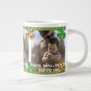 Grande Tasse Cool Meilleur papa Jamais Photo Fête de la Saint P