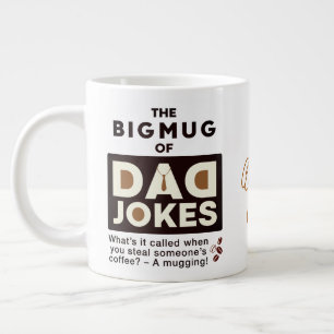 Grande Tasse Cool Papa plaisante Design Texte