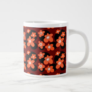 Grande Tasse Coquelicots rouges