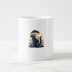 Grande Tasse Cottagecore Esthétique Goblincore Champignon Fairy