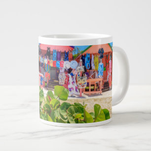 Grande Tasse Cottages en bois multicolore Plage de Long Bay