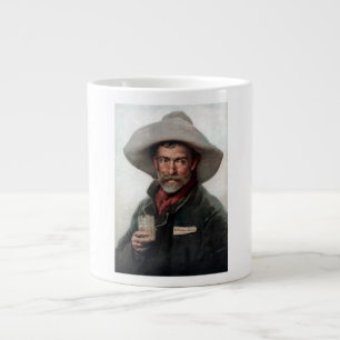 Grande Tasse Cowboy espagnol Ranchero dans le Vieux-Ouest Saloo