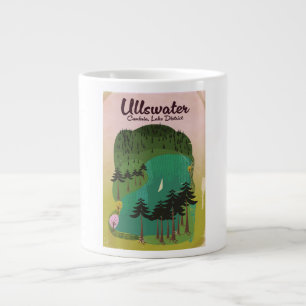 Grande Tasse Crater lake Canada Affiche de voyage