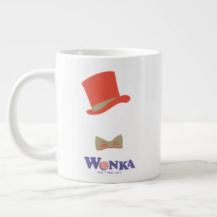 Grande Tasse Cravate Wonka Top Hat & Bow